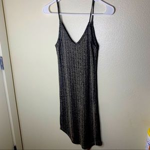 Grey Fitted Dress
